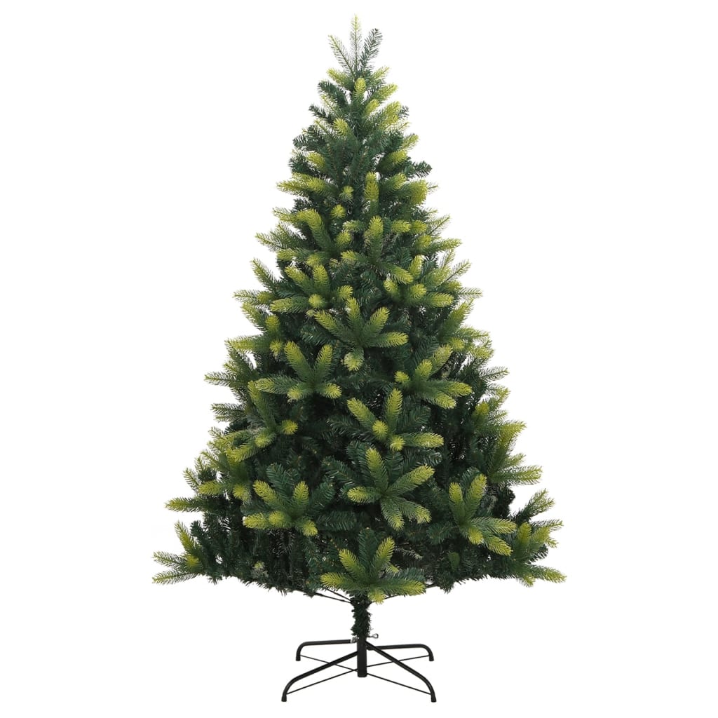 Künstlicher Weihnachtsbaum mit Scharnieren und Ständer 120 cm