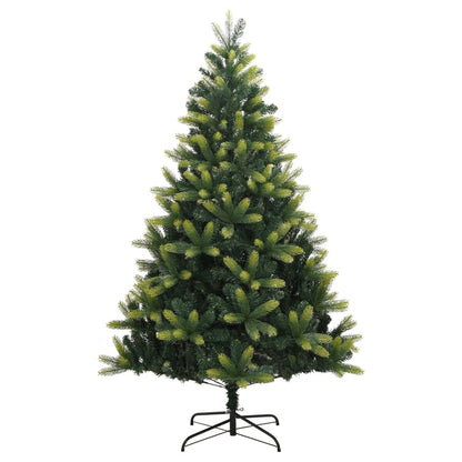 Künstlicher Weihnachtsbaum mit Scharnieren und Ständer 120 cm