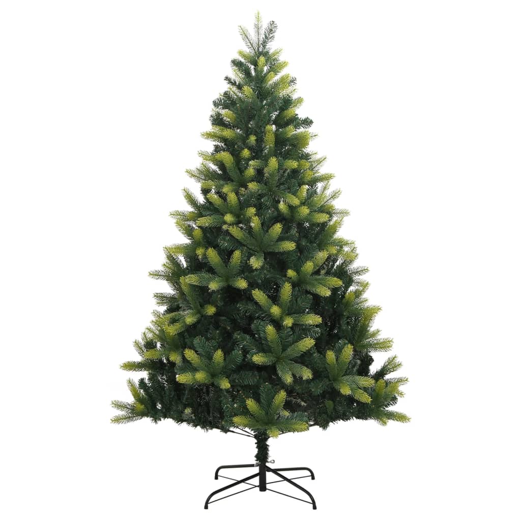 Kunstkerstboom met scharnieren en standaard 210 cm