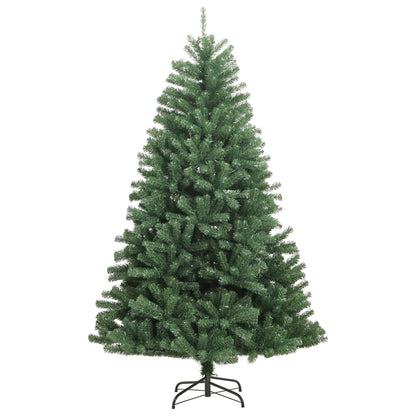 Künstlicher Weihnachtsbaum mit Scharnieren und Ständer 180 cm grün