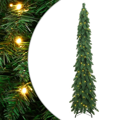 Kunstkerstboom met verlichting 100 LED's 180 cm