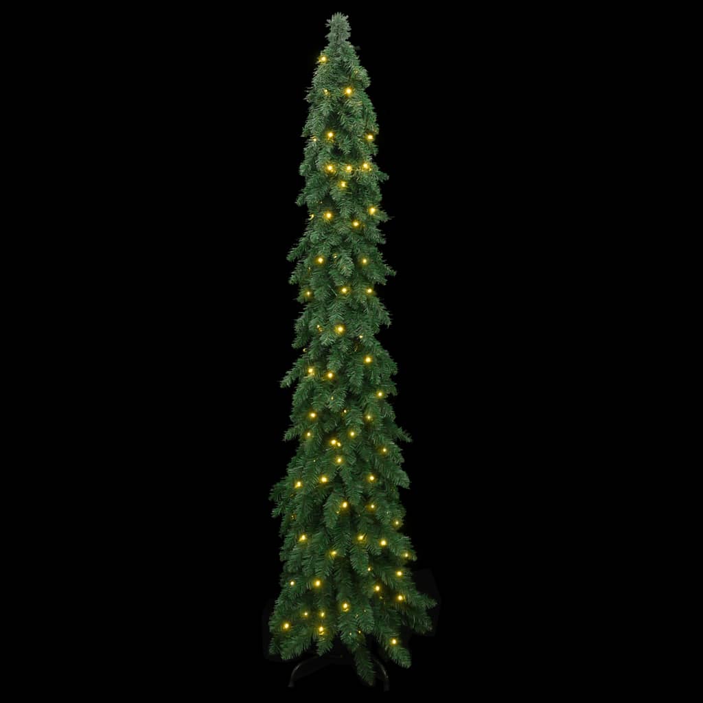 Kunstkerstboom met verlichting 100 LED's 180 cm