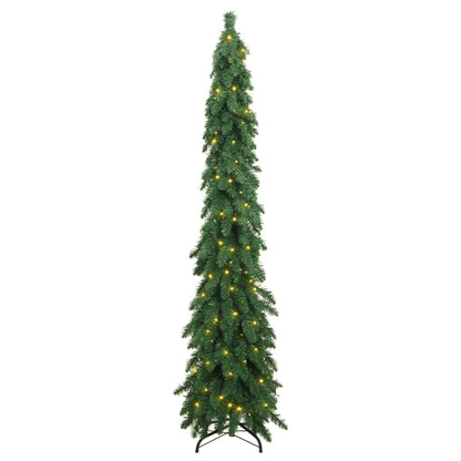 Kunstkerstboom met verlichting 100 LED's 180 cm