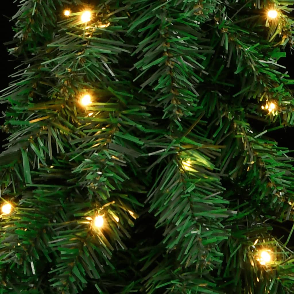 Kunstkerstboom met verlichting 100 LED's 180 cm