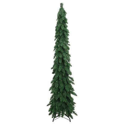 Kunstkerstboom met verlichting 130 LED's 210 cm