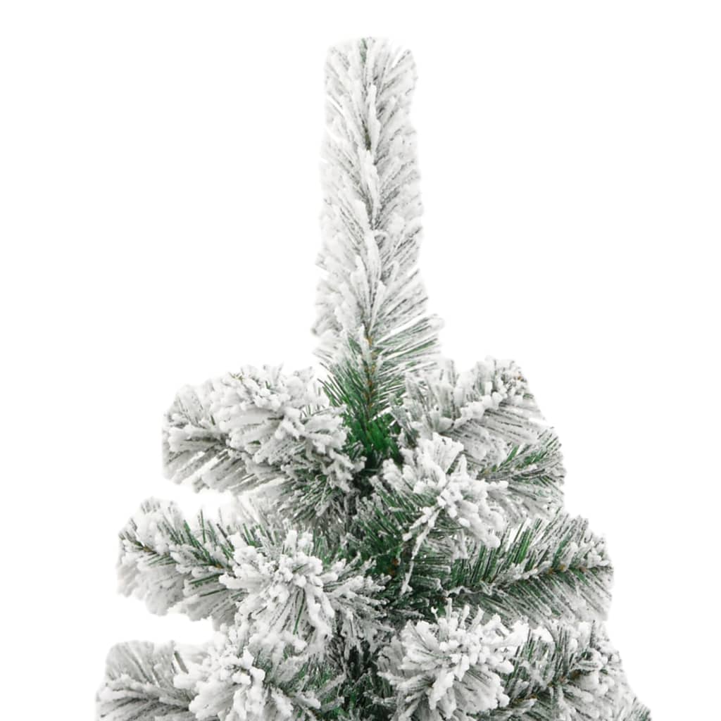 Künstlicher Weihnachtsbaum mit Scharnieren und Schnee 180 cm