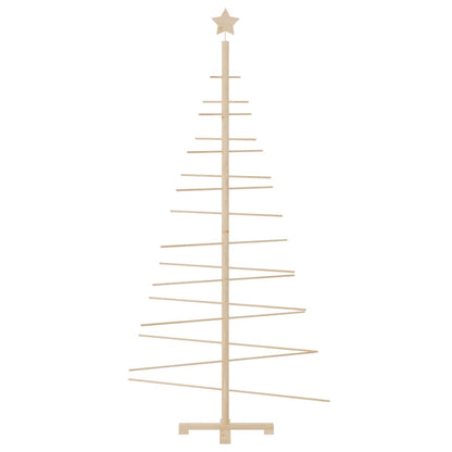 Weihnachtsdekoration Weihnachtsbaum 180 cm Kiefernholz massiv