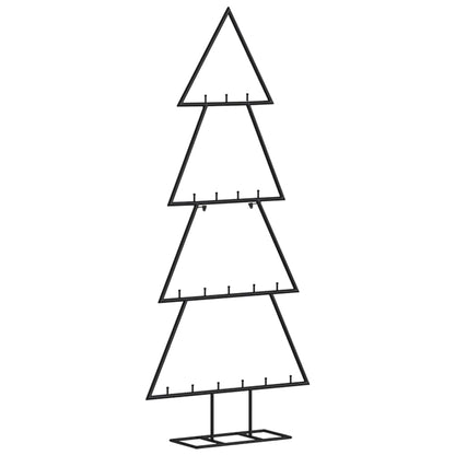 Weihnachtsdekoration Weihnachtsbaum 90 cm Metall schwarz