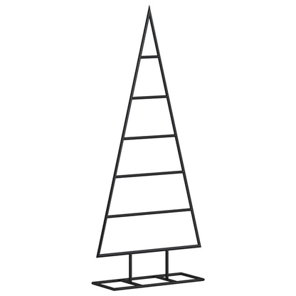 Weihnachtsdekoration Weihnachtsbaum 90 cm Metall schwarz