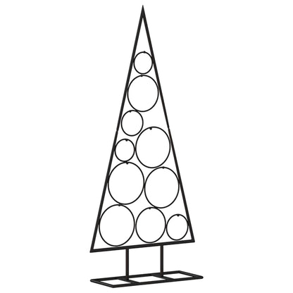 Weihnachtsdekoration Weihnachtsbaum 90 cm Metall schwarz