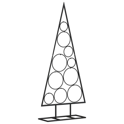 Weihnachtsdekoration Weihnachtsbaum 90 cm Metall schwarz