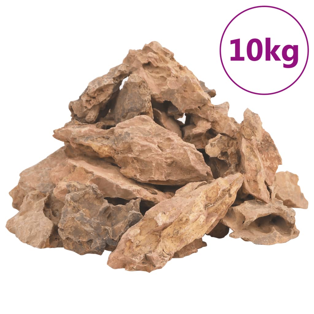 Drachensteine ​​10 kg 1-10 cm braun