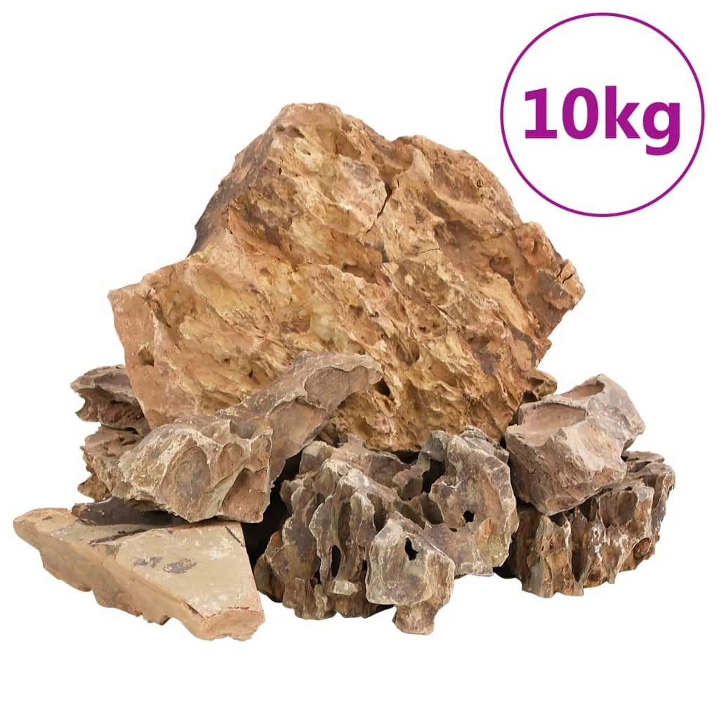 Drakenstenen 10 kg 5-30 cm bruin