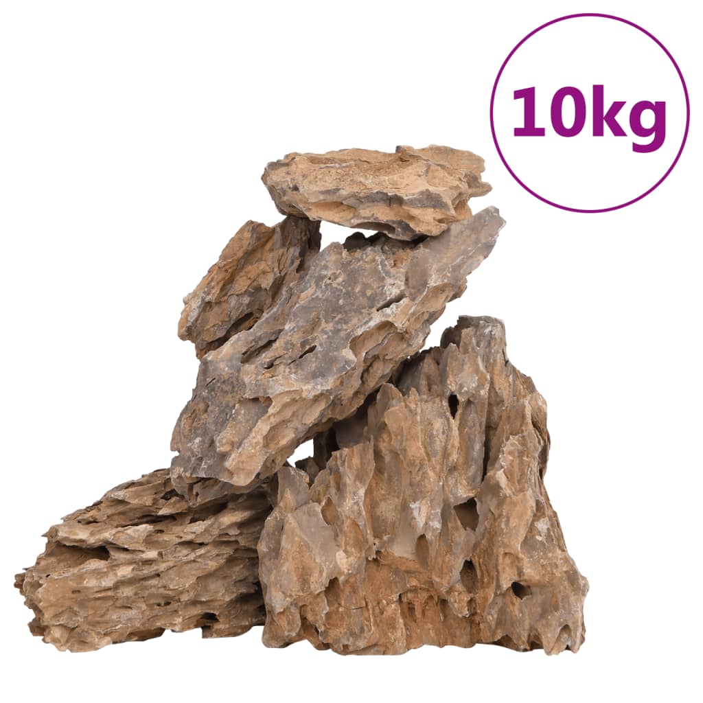 Drakenstenen gemende kleur 10 kg 10-30 cm