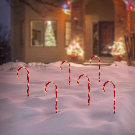 Ambiance 6-teiliges Zuckerstangen-Lampenset