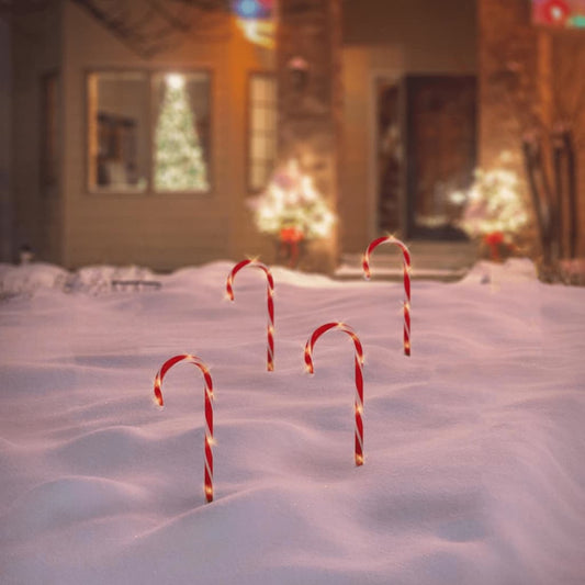 Ambiance 4-teiliges Zuckerstangen-Lampenset