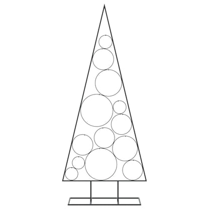 Weihnachtsdekoration Weihnachtsbaum 150 cm Metall schwarz