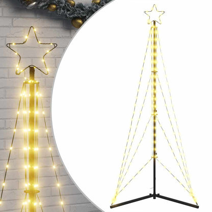 Weihnachtsbaumbeleuchtung 363 warmweiße LEDs 182 cm