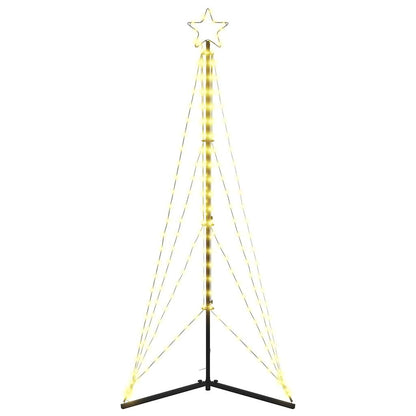 Weihnachtsbaumbeleuchtung 363 warmweiße LEDs 182 cm