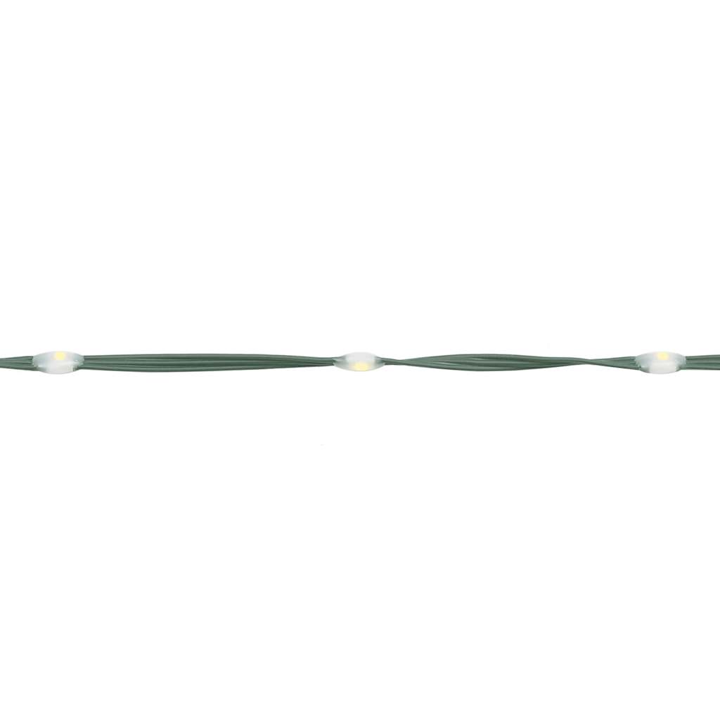 Weihnachtsbaumbeleuchtung 363 warmweiße LEDs 182 cm