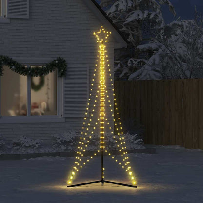 Weihnachtsbaumbeleuchtung 483 warmweiße LEDs 240 cm