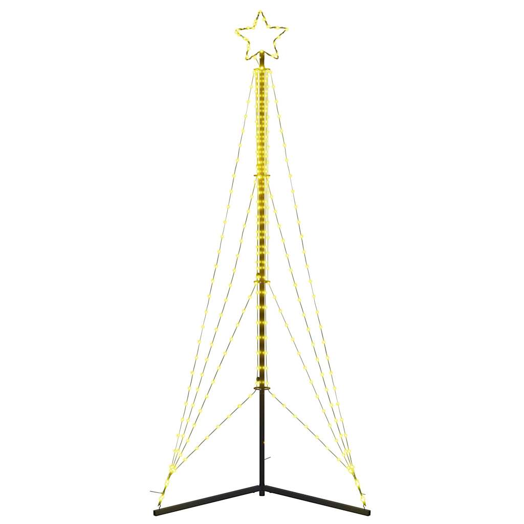 Weihnachtsbaumbeleuchtung 483 warmweiße LEDs 240 cm