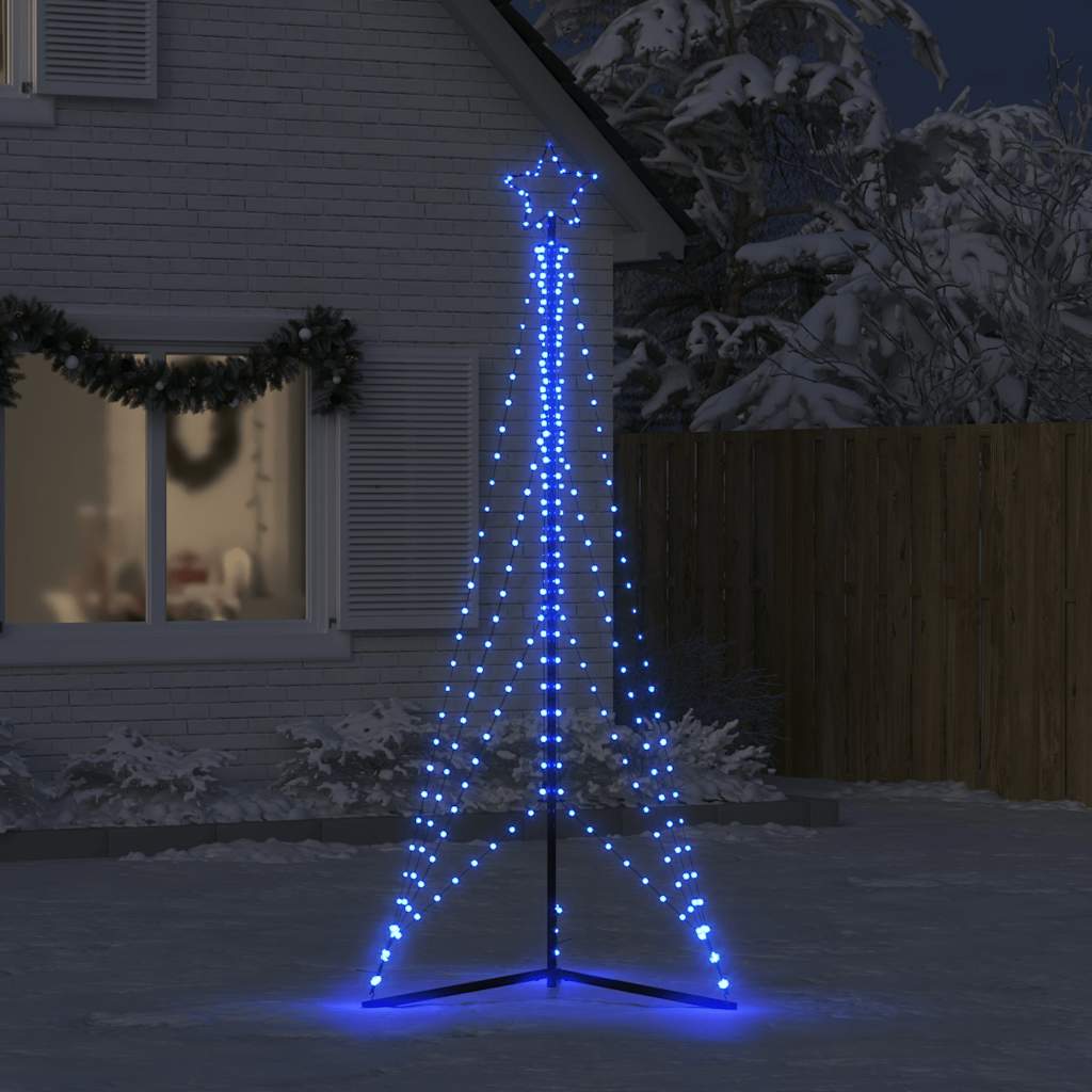 Weihnachtsbaumbeleuchtung 483 blaue LEDs 240 cm