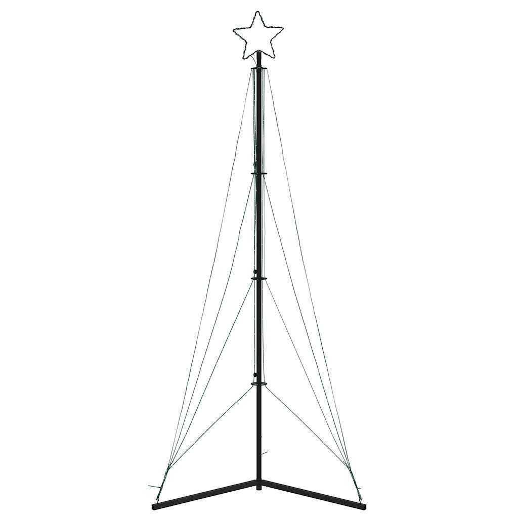 Weihnachtsbaumbeleuchtung 483 blaue LEDs 240 cm