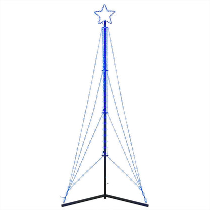 Weihnachtsbaumbeleuchtung 483 blaue LEDs 240 cm