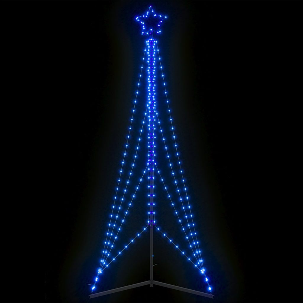 Weihnachtsbaumbeleuchtung 483 blaue LEDs 240 cm