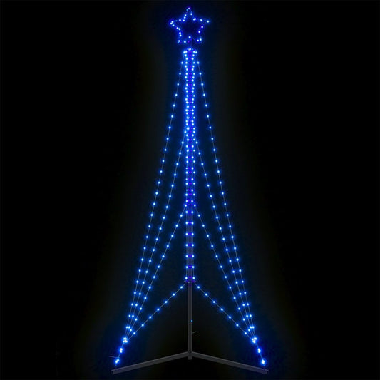 Weihnachtsbaumbeleuchtung 483 blaue LEDs 240 cm