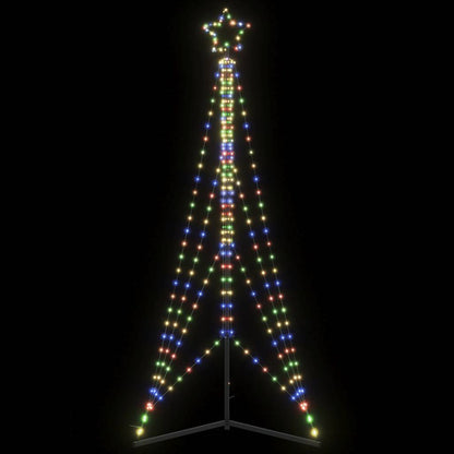 Weihnachtsbaumbeleuchtung 483 bunte LEDs 240 cm