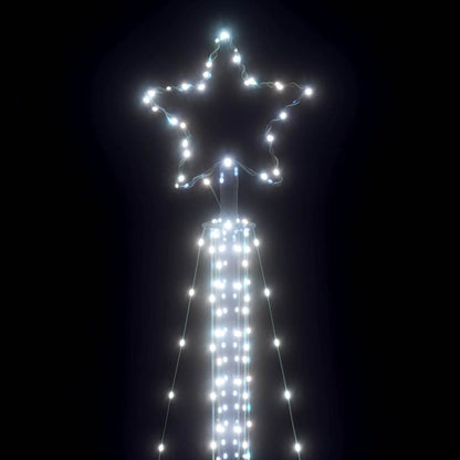 Weihnachtsbaumbeleuchtung 525 kaltweiße LEDs 302 cm