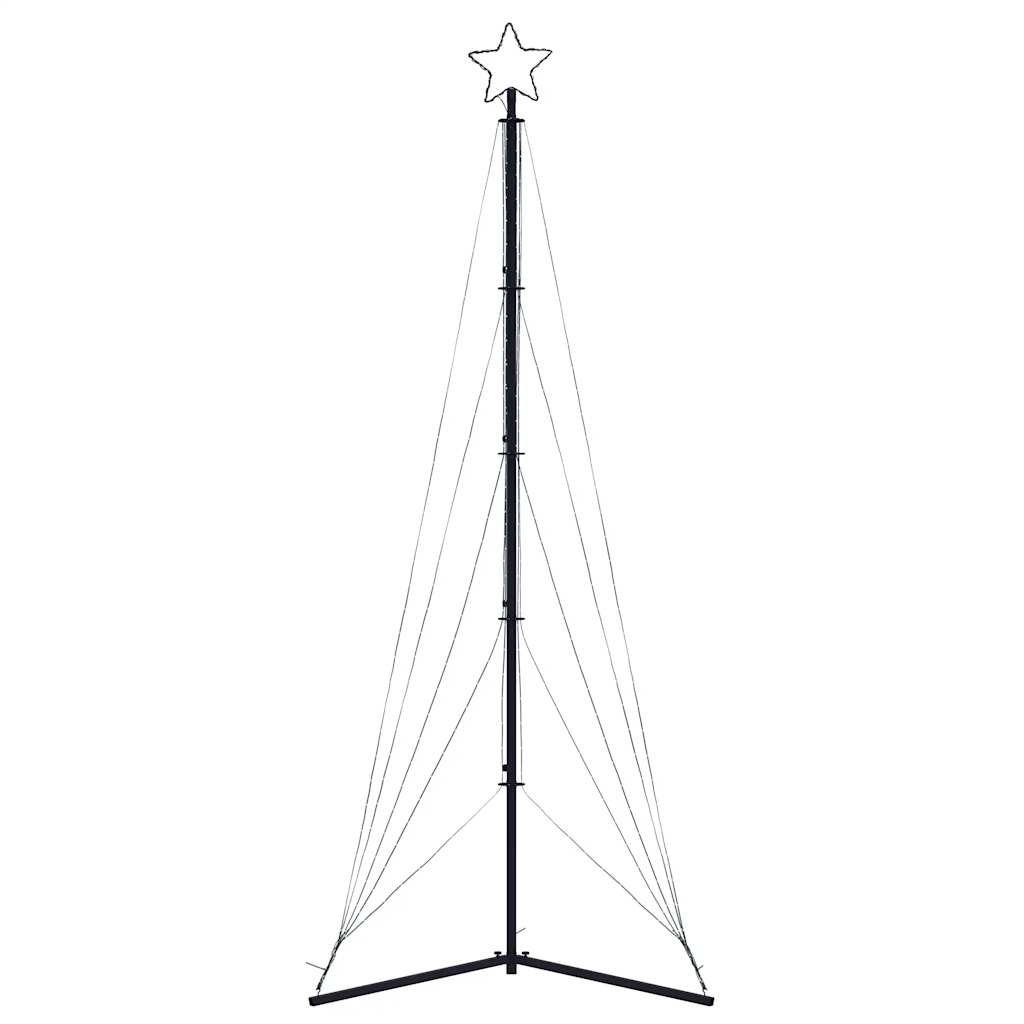 Weihnachtsbaumbeleuchtung 525 blaue LEDs 302 cm