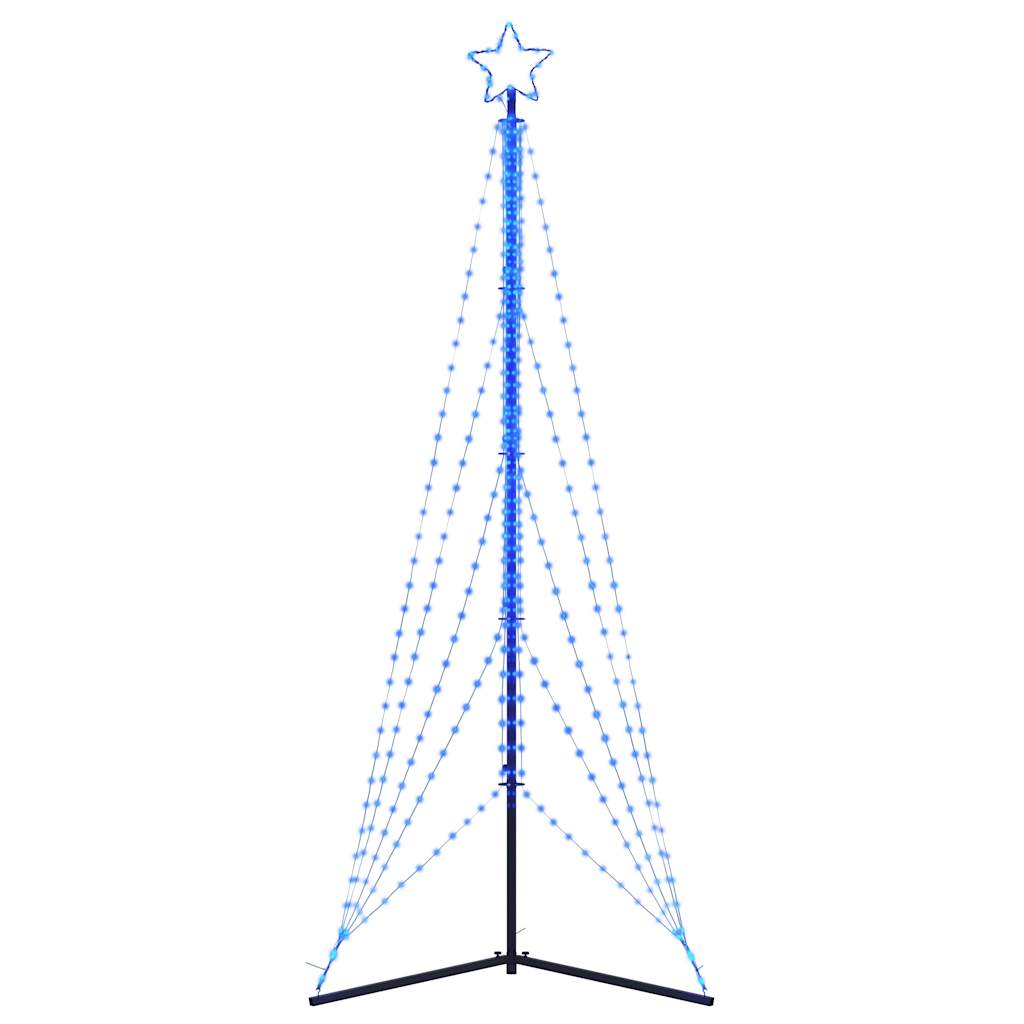 Weihnachtsbaumbeleuchtung 525 blaue LEDs 302 cm