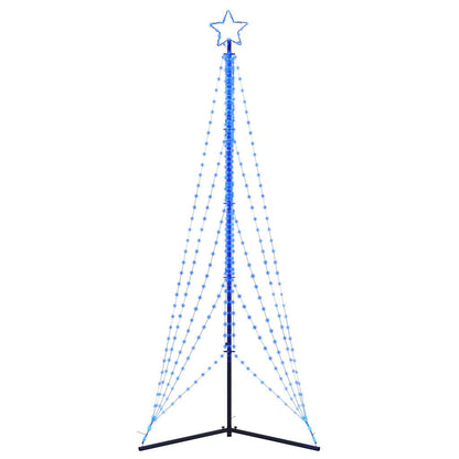 Weihnachtsbaumbeleuchtung 525 blaue LEDs 302 cm