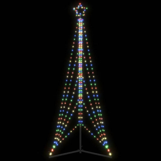 Weihnachtsbaumbeleuchtung 525 bunte LEDs 302 cm