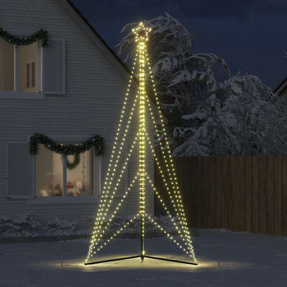 Weihnachtsbaumbeleuchtung 615 warmweiße LEDs 404,5 cm