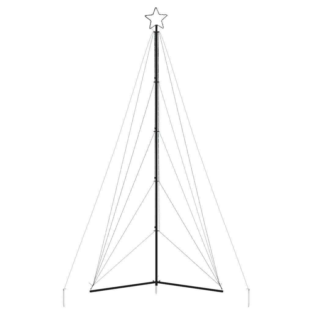 Weihnachtsbaumbeleuchtung 615 warmweiße LEDs 404,5 cm