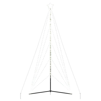 Kerstboomverlichting 615 koudwitte LED's 404,5 cm