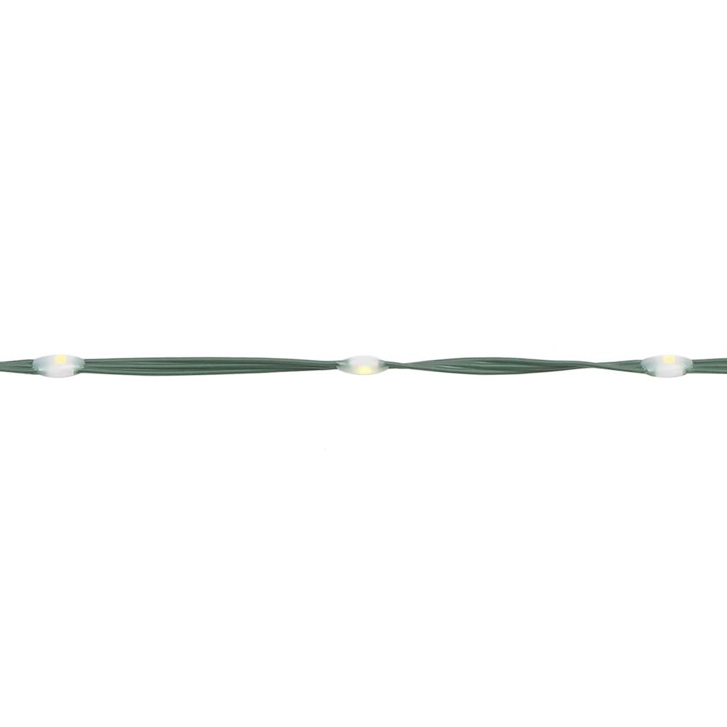 Kerstboomverlichting 615 koudwitte LED's 404,5 cm