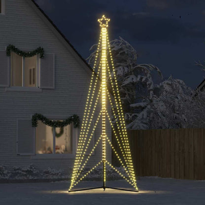 Weihnachtsbaumbeleuchtung 861 warmweiße LEDs 478 cm