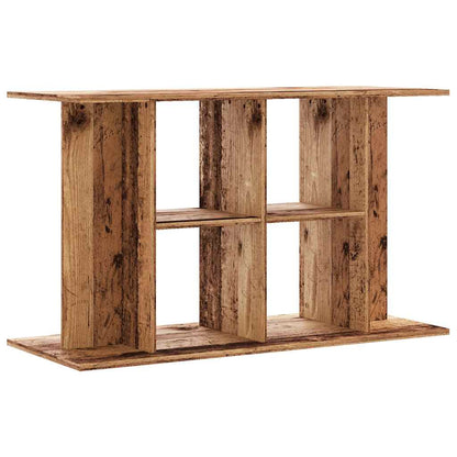 Aquariumstandaard 100x40x60 cm bewerkt hout oud houtkleurig