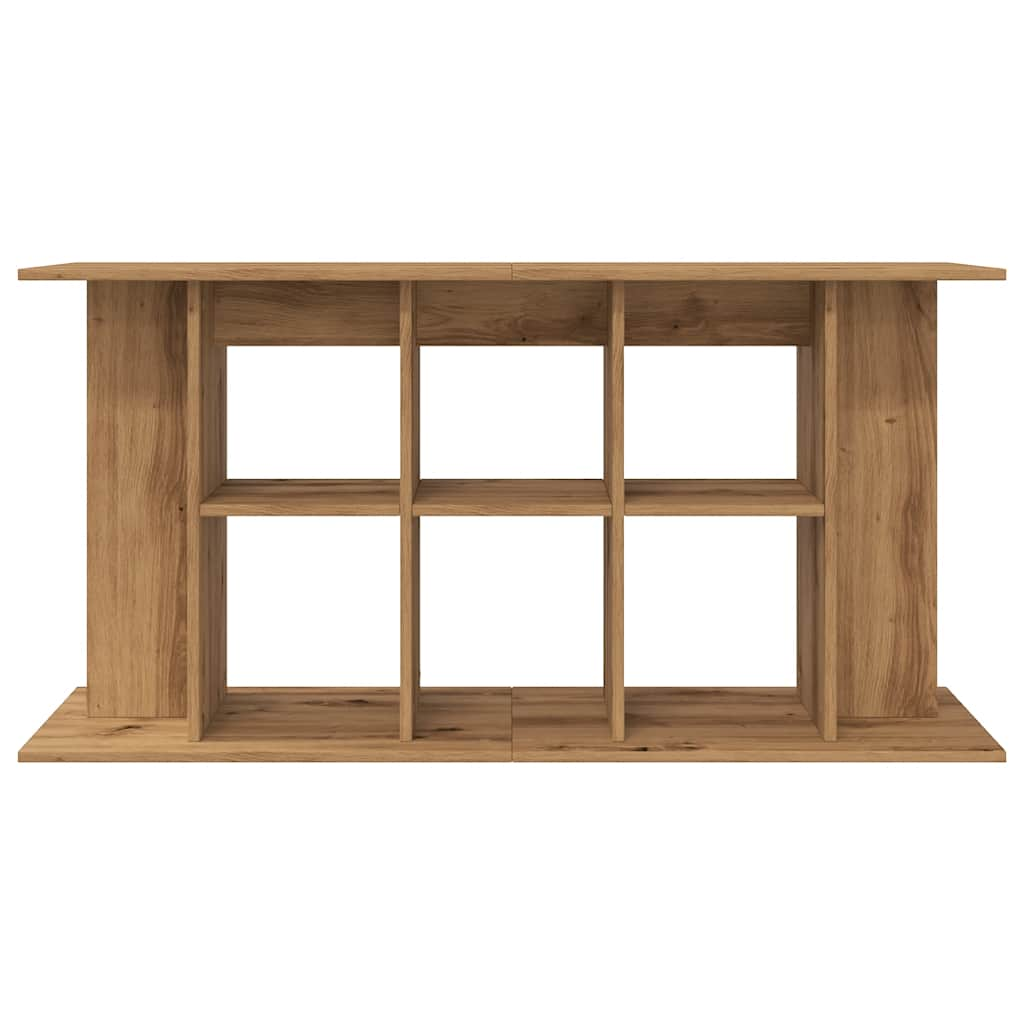 Aquariumstandaard 120x40x60 cm bewerkt hout artisanaal eiken