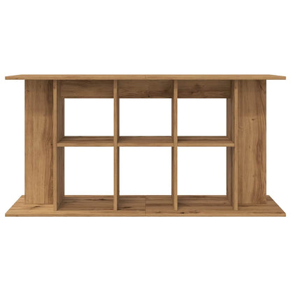 Aquariumstandaard 120x40x60 cm bewerkt hout artisanaal eiken