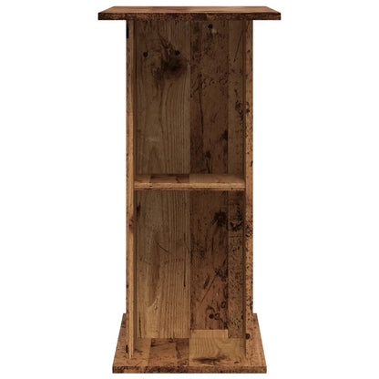 Aquariumstandaard 36x75x72,5 cm bewerkt hout oud houtkleurig