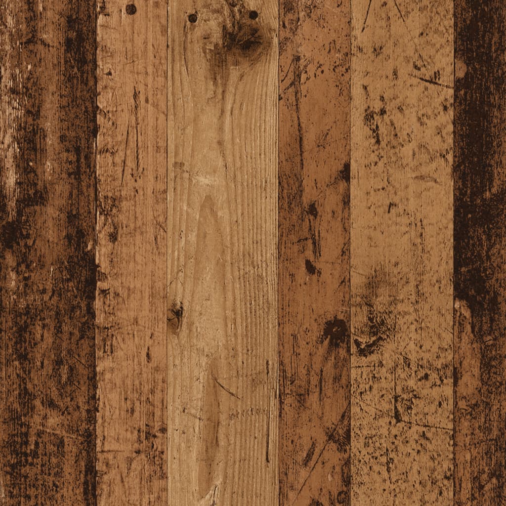 Aquariumständer 36x75x72,5 cm verarbeitetes Holz alte Holzfarbe