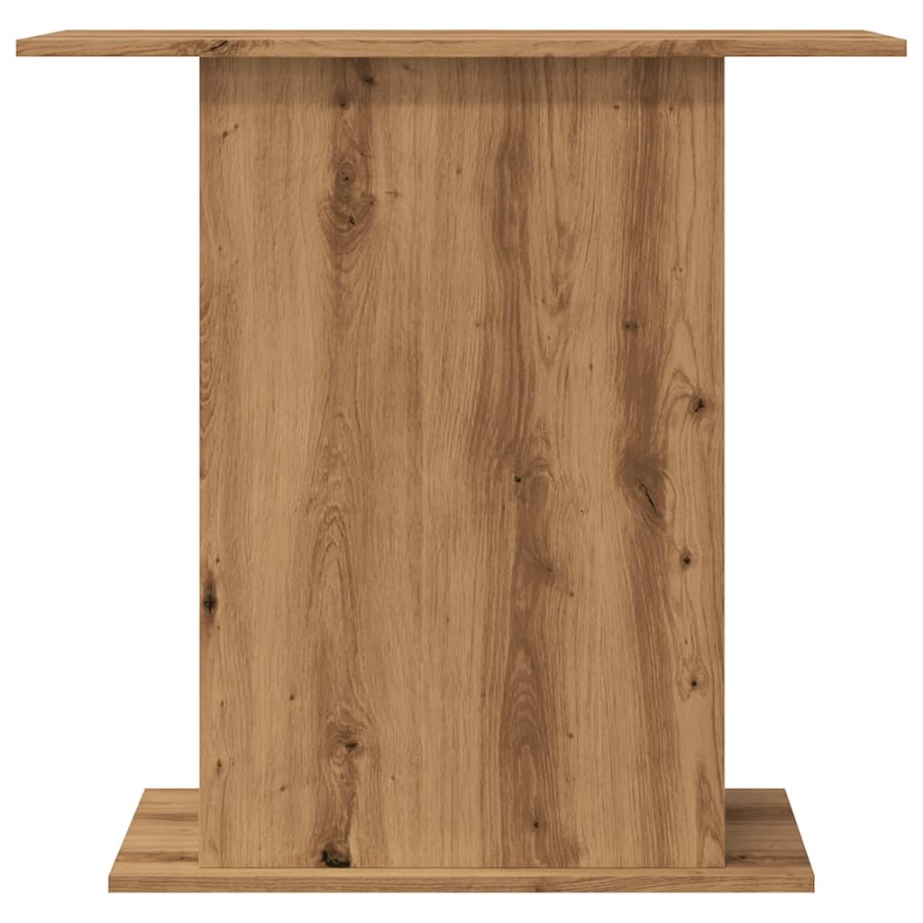 Aquariumstandaard 36x75x72,5 cm bewerkt hout artisanaal eiken