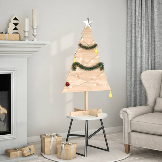 Christmas decoration Christmas tree 110 cm solid wood