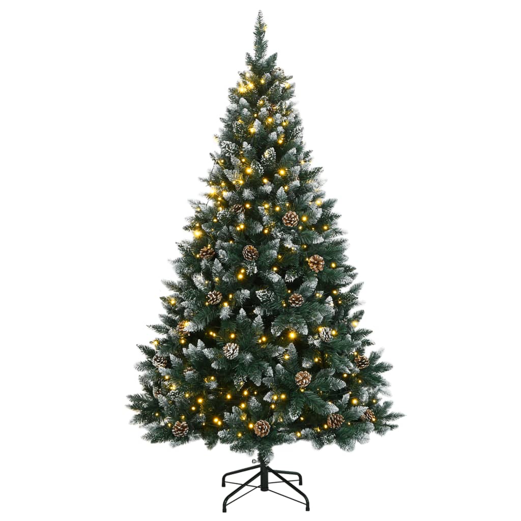 Künstlicher Weihnachtsbaum mit 300 LEDs 180 cm